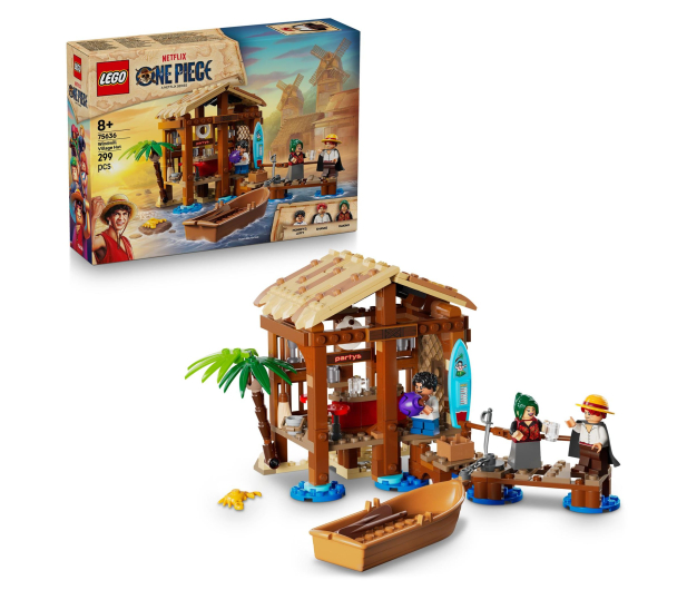 LEGO One Piece 75636 Chatka w wiosce Fuusha - 1331685 - zdjęcie 8